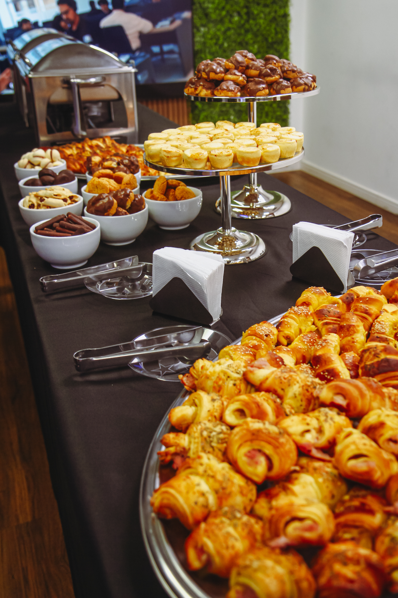 Networking premium em evento empresarial